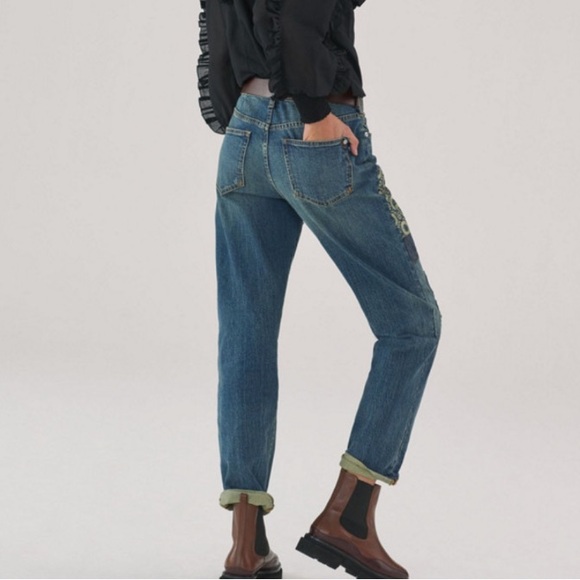 PILCRO by Anthropologie The Borrowed Boyfriend Jean SIZE 27 - Picture 3 of 7